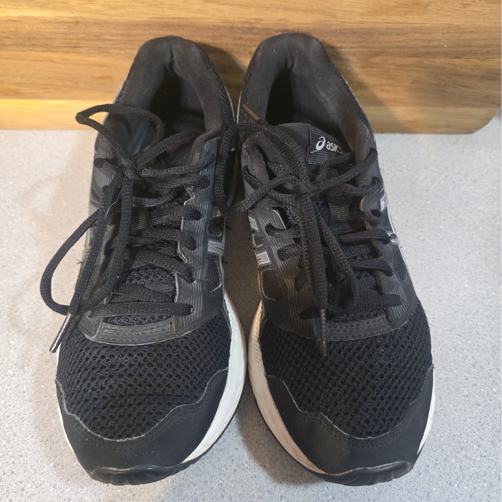 ASICS‎ GEL-Contend 5 Shoes Mens Size 8 Black Mesh Running Sneakers 1012A234 - Picture 3 of 10